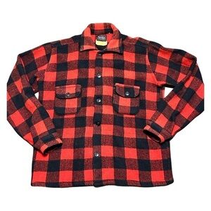 Humphrey Sportland Mens button down wool jacket M/L